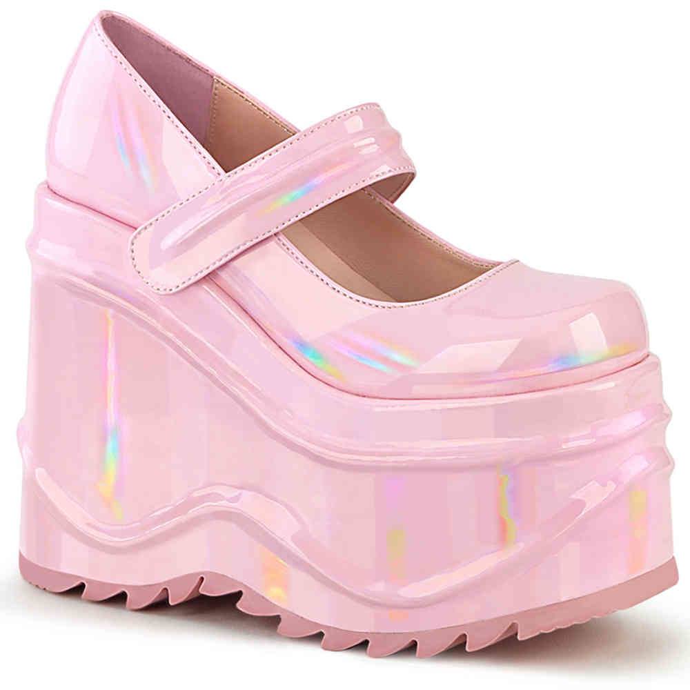 DemoniaCult - WAVE32 Wedges - Pink Product image